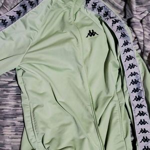 Light green kappa track jacket